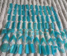 satin trans light blue parts