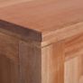 TV Cabinet 110x30x45 cm Solid Mahogany Wood Image 2
