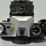 Canon AE-1 Program Silver/ Chrome 35mm SLR Film Camera with fast Canon FD 50mm f1. 8 FDn, Recently FULLY SERVICED and in Good Condition. Image 6