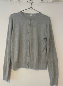 Uniqlo grey cardigan - Size Small