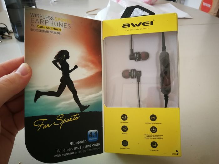 AWEI Wireless Sports Bluetooth Earphones Free Post
