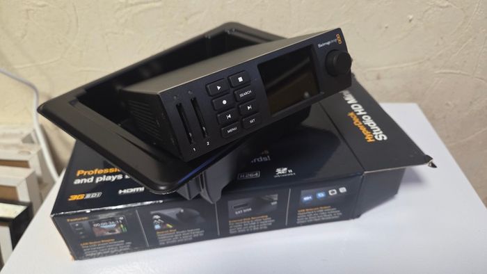 Blackmagic HyperDeck Studio HD Mini Recorder. Mint, Boxed, No PSU