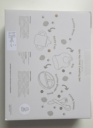 Little Rawr 6pc Baby Feeding Set - Lion Design - BNIB