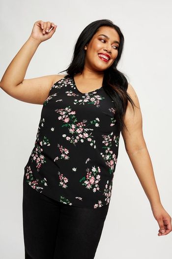 PLUS SIZE (24) Dorothy Perkins Floral Top. New