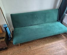 Habitat Matteo Velvet 2 Seater Sofa Bed