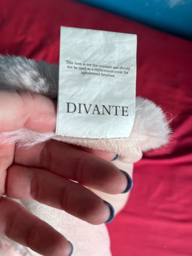 Pink fluffy blanket