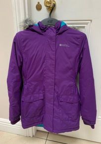 Mountain Warehouse Purple Girls Winter Coat: 7-8yrs / 8-9yrs