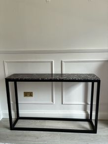 Marble Top Console Table