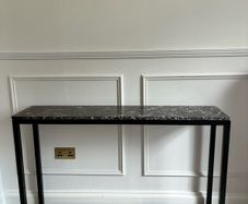 Marble Top Console Table