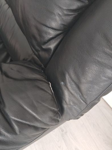 Leather sofas