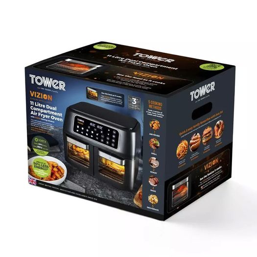 11 Litre  Dual AirFryer Air Fryer