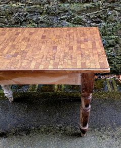 Antique rustic table