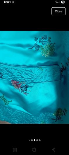 1960s silk embroidered kimono jacker