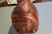 Wood carving of " lovers"