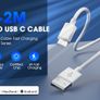 USB C Charger Cable  Pack USB to USBC Cable Type C Charger Fast Charging 3A Lead for iPhone 16 15 Pro Max Plus, Samsung Galaxy S25 S24 Ultra, Huawei, Google Pixel, for iPad Air Image 8