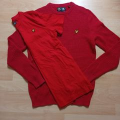 Lyle & Scott Jumper & T-shirt Set (( New Size UK XS ))