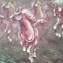 Large horse painting Image 4