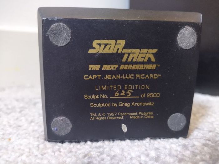 Star Trek The Next Generation - Jean Luc Picard Bust