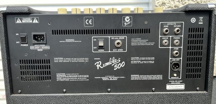 Fender Rumble 500 Combo