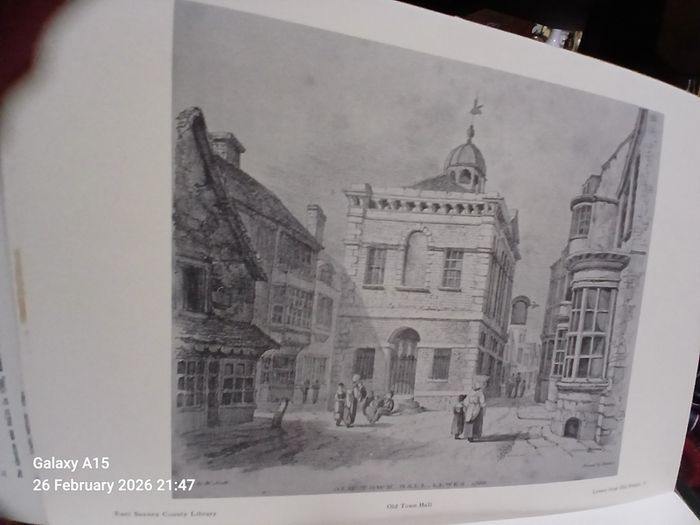 12 Lewes East Sussex views from Old prints