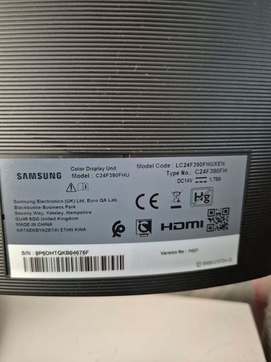 Samsung Curved Monitor