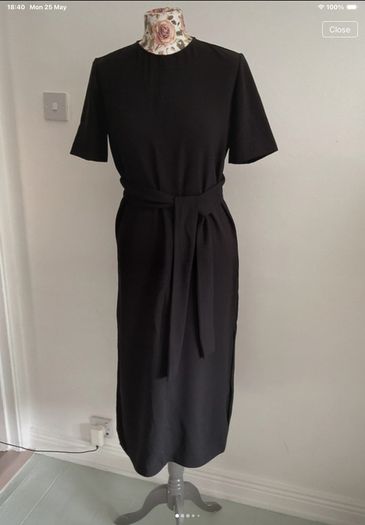 dress bnwt black Zara dress size xsmall fit 8/10