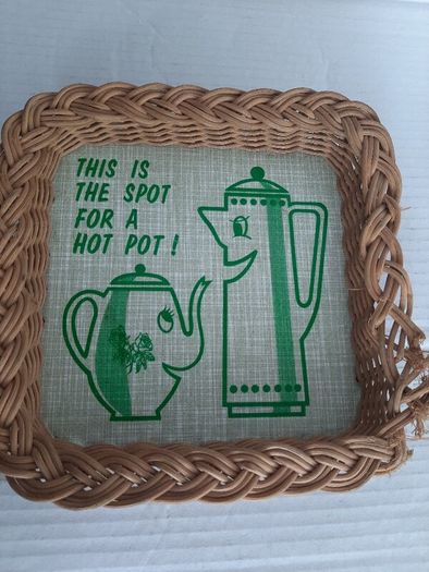 Vintage tea pot stand
