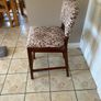 Mahogany finish Kitchen Stools Image 2