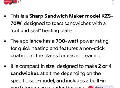 sandwich maker