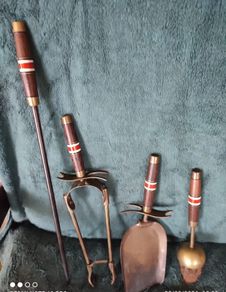 Fireplace companion set 1970s