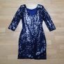 Sparkly sequin mini dress Image 3