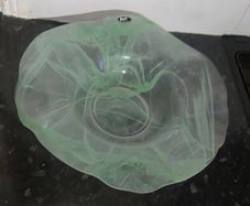 Two beautiful large swirl bowls