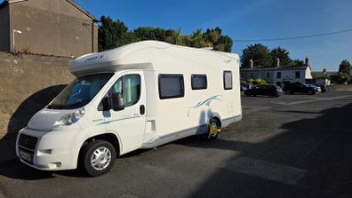 2011 Chausson 6 Berth. Rear Bed & Front Drop Down