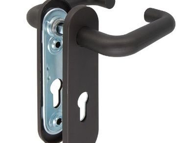 Amig - Handle Set with Plate for Fire Doors