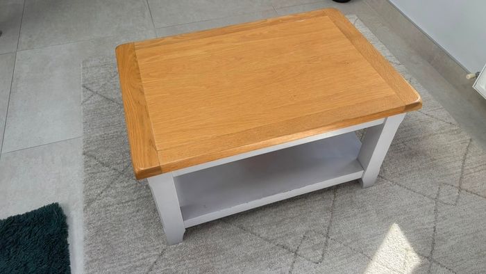 Wooden coffee table