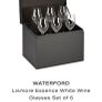 Waterford Crystal Lismore Essence White Wine Glasses Set of 6 Image 6