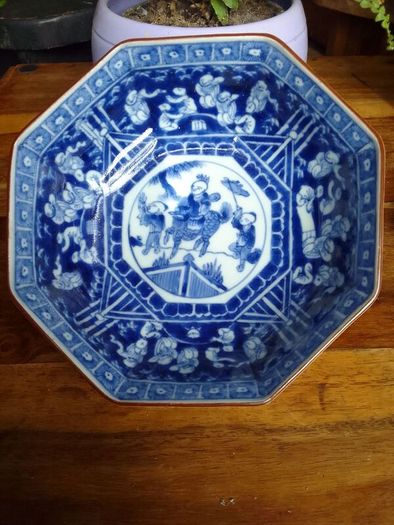 Chinese Octagonal Bowl