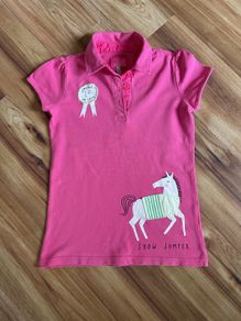 Joules polo top age 9-10