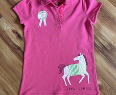 Joules polo top age 9-10