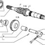 Main Shaft (Alfa Romeo 155/156 1.8) Image 2