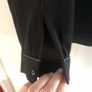 Black casual work blouse Image 4