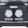Jersey Steel Blue Toaster 4 Slice  Stainless Steel Retro Toaster  Variable Browning Control  Self Centering Function  Reheat and Defrost Functions MULTIPLE COLOURS AVAILABLE (FREE POSTAGE) Image 2