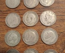 Silver shillings