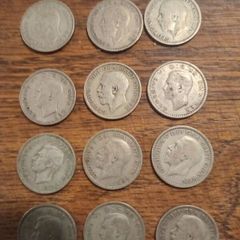 Silver shillings