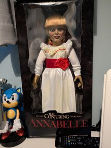 Tiffany Chucky doll and Annabelle