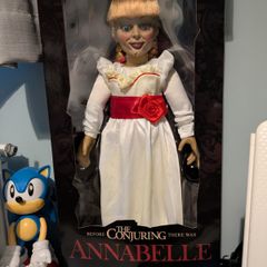 Tiffany Chucky doll and Annabelle