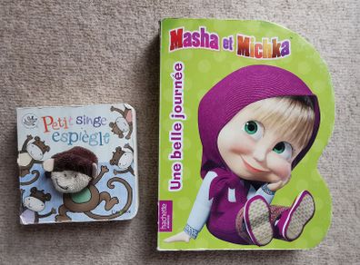 Books in French, francais, for Babies and kids