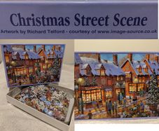 Christmas Street Scene Jigsaw Puzzle