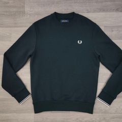 Fred Perry Sweatshirt Jumper Mens Small