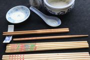 Chinese ornaments + Chopsticks